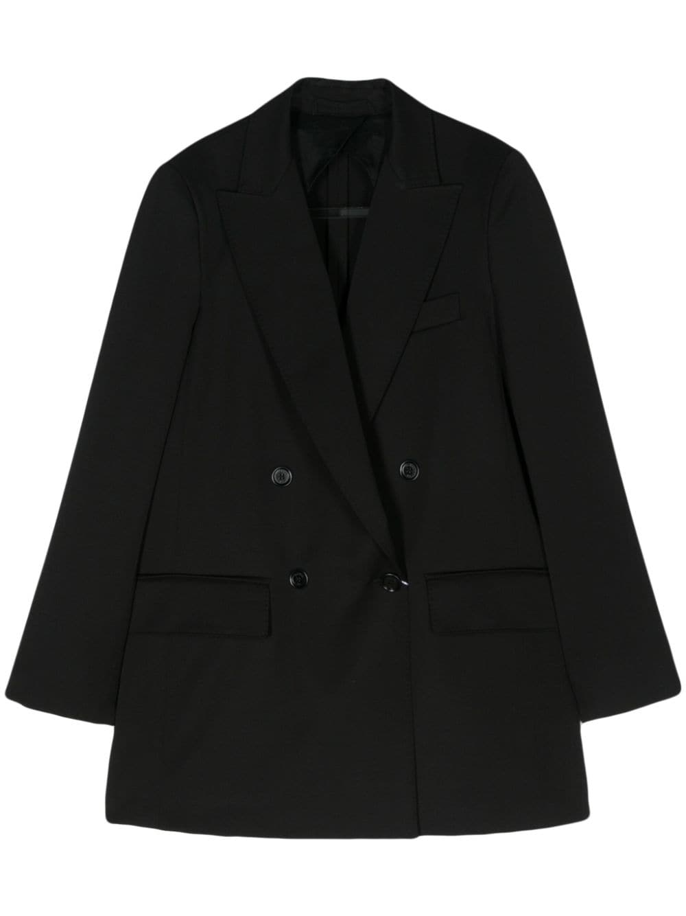 アウターその他 MAX MARA Woman Blazer Black 2411041061600 003 Women's Wool and Cotton Jackets and Blazers | Max Mara